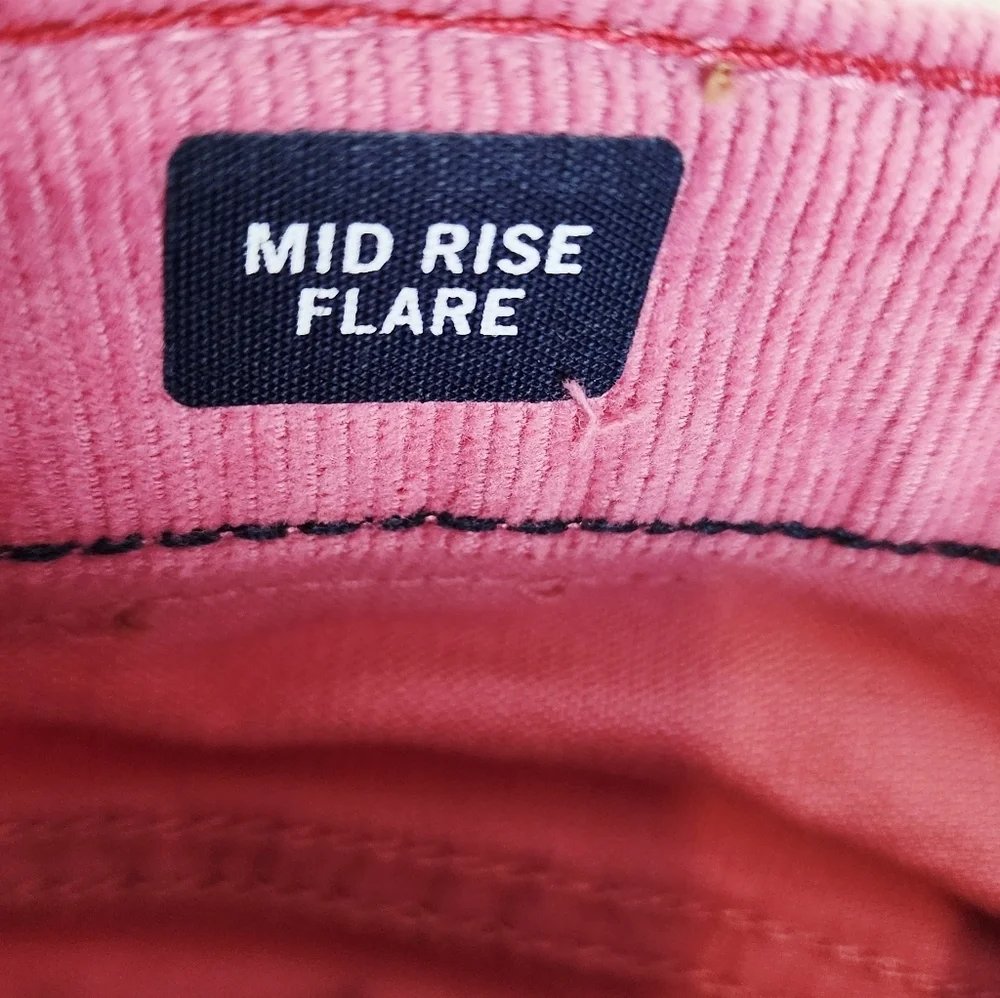 Tommy Hilfiger Corduroy  Mid Rise Flare Pants
